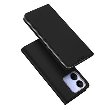 Xiaomi Poco C65/Redmi 13C Dux Ducis Skin Pro Flip-deksel - Svart