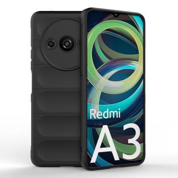 Xiaomi Redmi A3 Rugged TPU-deksel - Svart