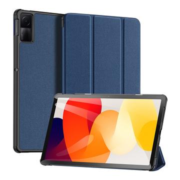 Xiaomi Redmi Pad SE Dux Ducis Domo Tri-Fold Smart Folio-etui - Blå