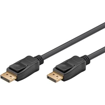 Goobay LC DisplayPort 1.4 Kabel - 3m - Svart