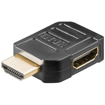 Goobay HDMI 2.0 90-graders Sideport Adapter - Svart