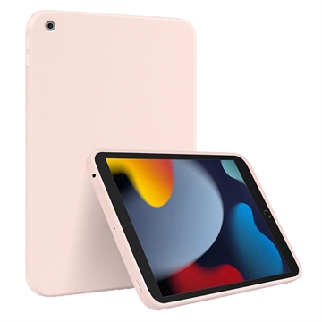 iPad 10.2 2019/2020/2021 Liquid Silikondeksel - Rosa