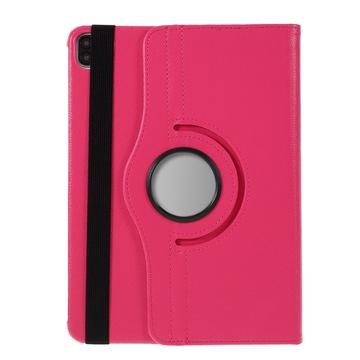 iPad Air 11 (2024) 360 Roterende Folio-etui - Varm rosa