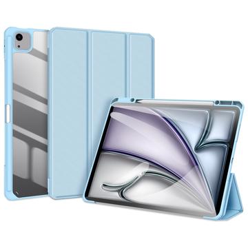 iPad Air 13 (2024) Dux Ducis Toby Tri-Fold Smart Folio-etui - Baby Blå