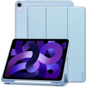 iPad Air 2020/2022/2024 Tech-Protect SmartCase Pen Tri-Fold Folio-deksel - Himmelblå