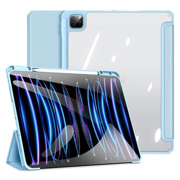 iPad Pro 13 (2024) Dux Ducis Toby Tri-Fold Smart Folio-etui - Baby Blå