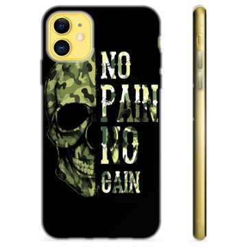 iPhone 11 TPU-deksel - No Pain, No Gain