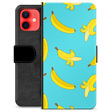iPhone 12 mini Premium Lommebok-deksel - Bananer
