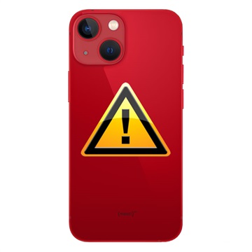 Utskifting av iPhone 13 mini Bakdeksel - inkl. ramme - Rød