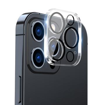 iPhone 14 Pro/14 Pro Max Hat Prince Kamera Linse Beskytter - Klar / Svart