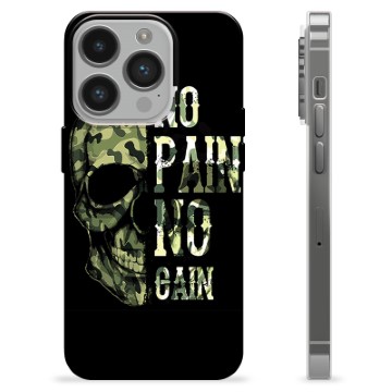 iPhone 14 Pro TPU-deksel - No Pain, No Gain