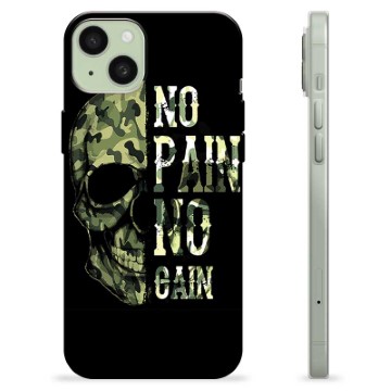 iPhone 15 Plus TPU-deksel - No Pain, No Gain