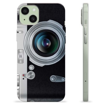 iPhone 15 Plus TPU-deksel - Retro Kamera