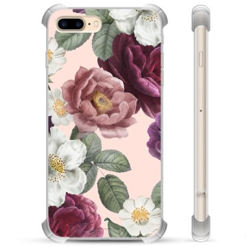 Bilde av Iphone 7 Plus / Iphone 8 Plus Hybrid-deksel - Romantiske Blomster