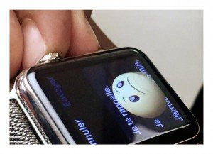 Skjermbilde på Apple Watch