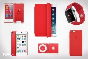 Røde Apple-produkter