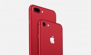 Rød iPhone 7 / 7 Plus