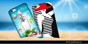 MyTrendyPhone - egendesignet deksel - strandliv og ferie