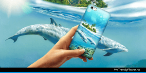 MyTrendyPhone - egendesignet deksel - havet
