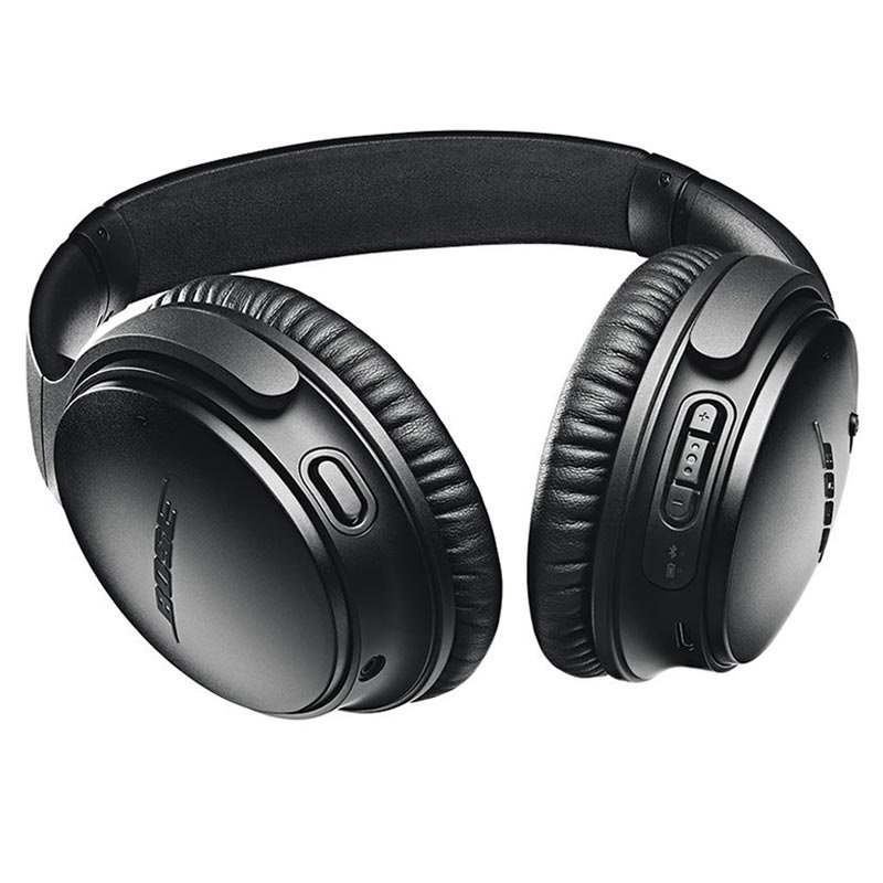 Bose QuietComfort 35 II Smart Over-Ear Bluetooth Hodetelefoner med Mikrofon og ANC