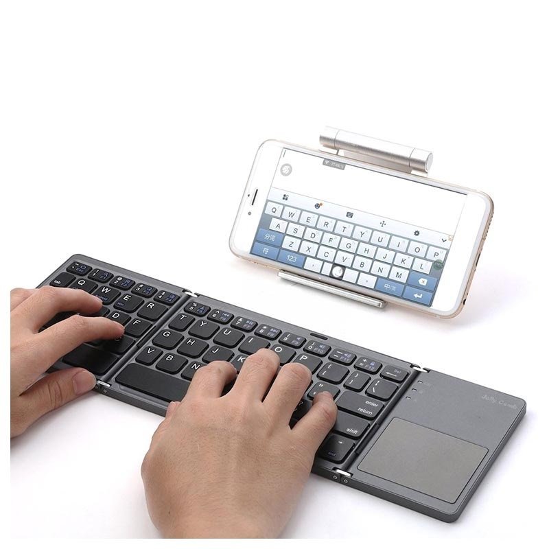 Bluetooth tastatur med styreplate