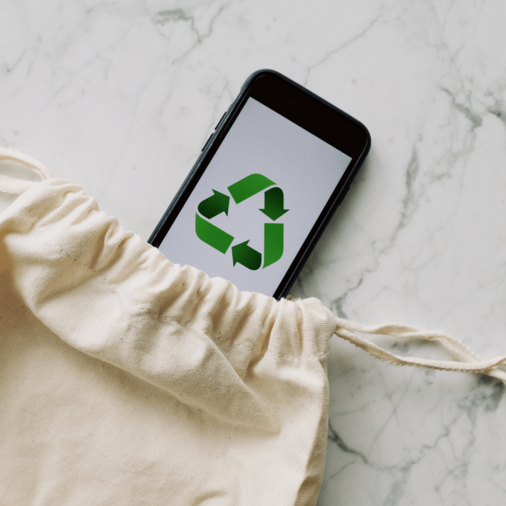 Smarttelefoner og resirkulering
