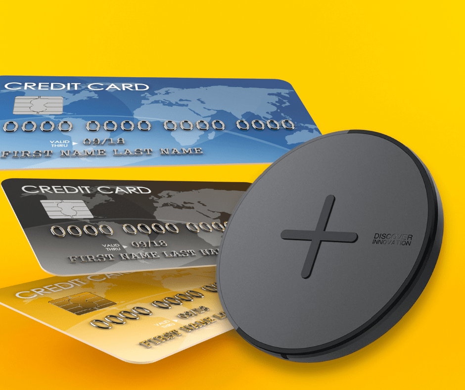 Kredittkort og trådløs lading