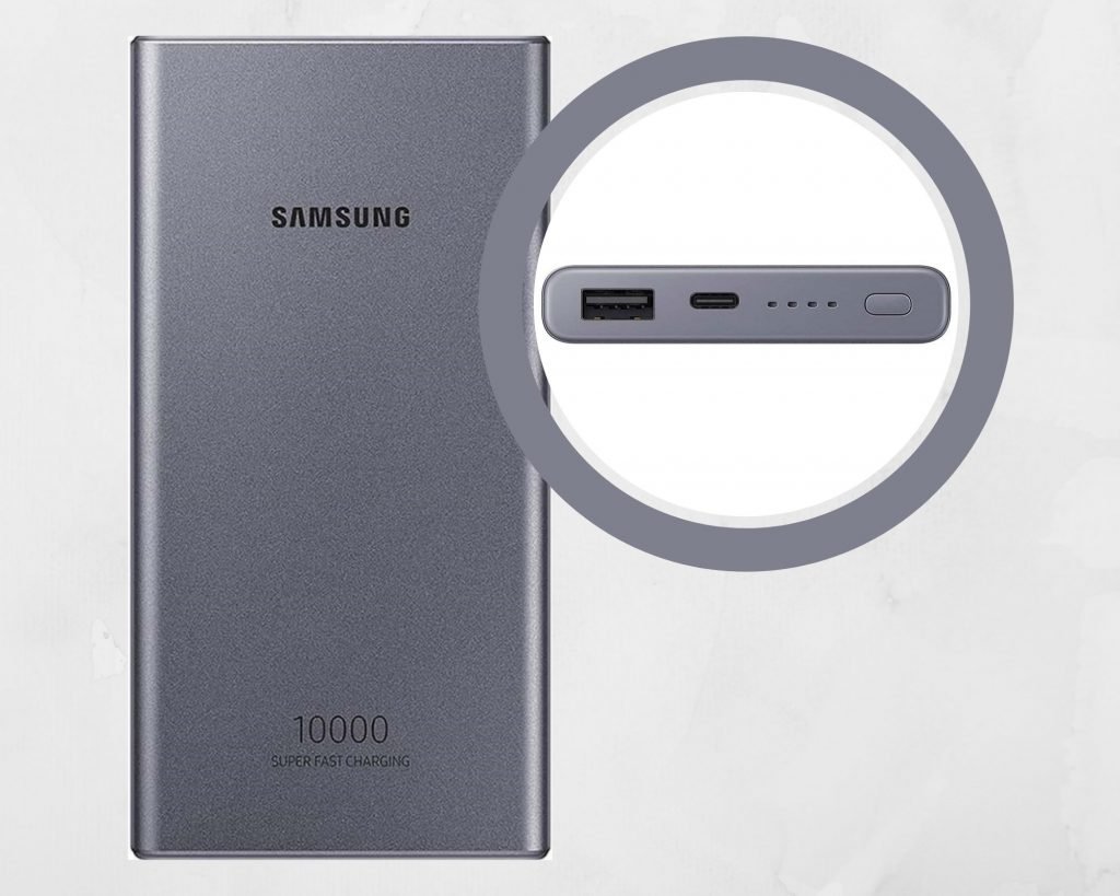 Samsung eksternt batteri med rask lading 10000mAh