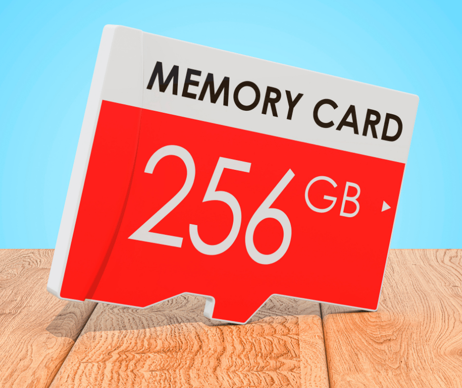 256GB minnekort