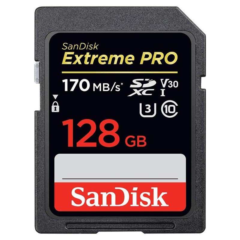 SanDisk Extreme Pro 128GB minnekort