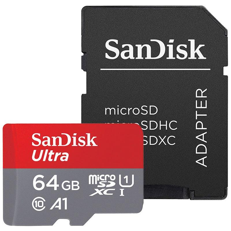 SanDisk Ultra MicroSDXC 64GB minnekort