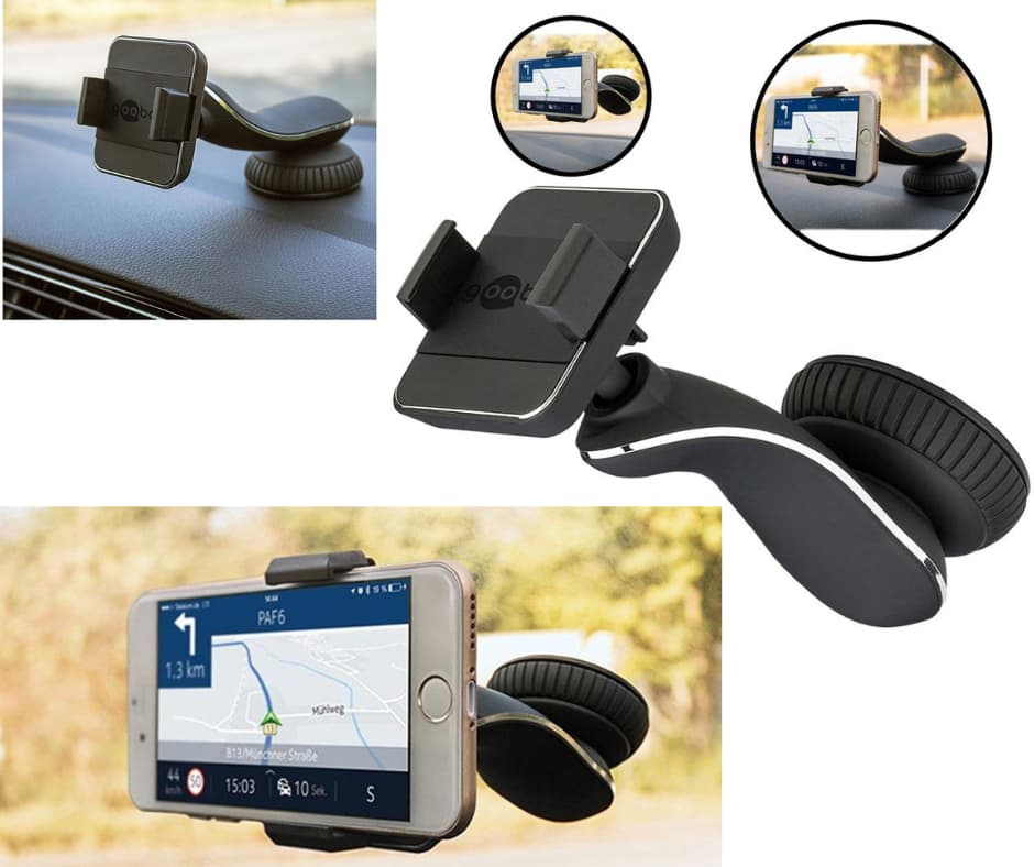 Goobay universal mobilholder - perfekt til bilen eller kontoret