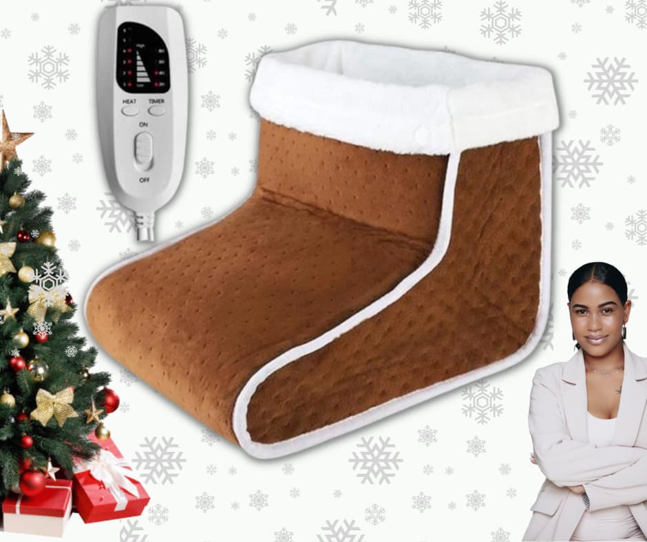 Rask Oppvarming Fotvarmer Rask Oppvarming Fotvarmer med 6 Temperaturmoduser og Timer