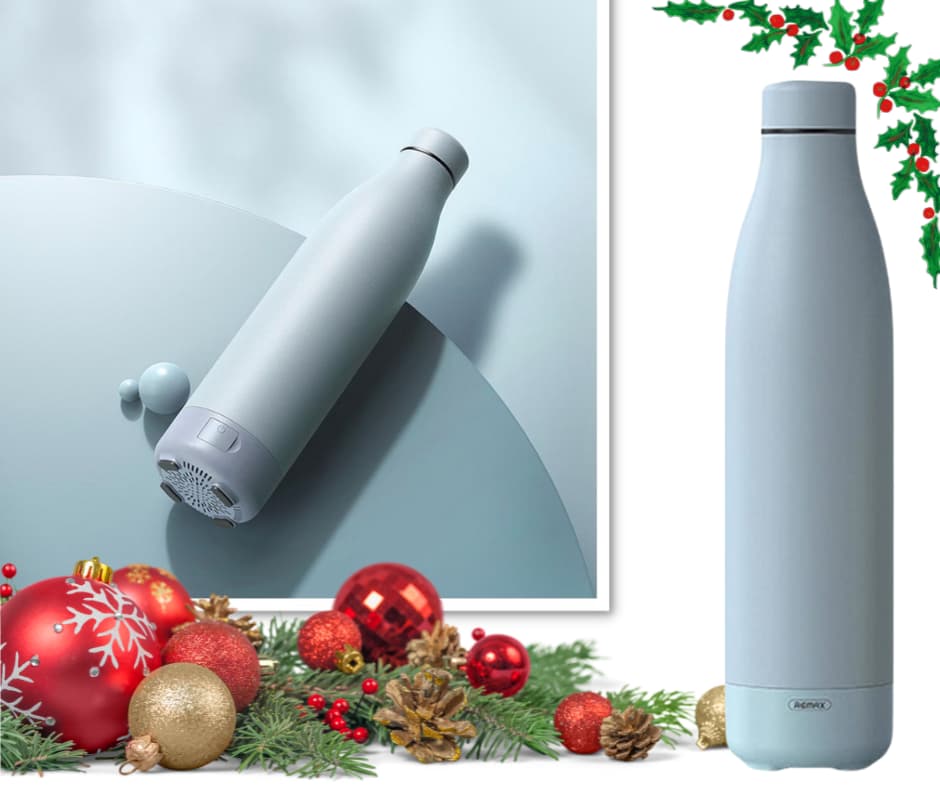 Remax RB-M5 termoflaske med en Bluetooth højttaler