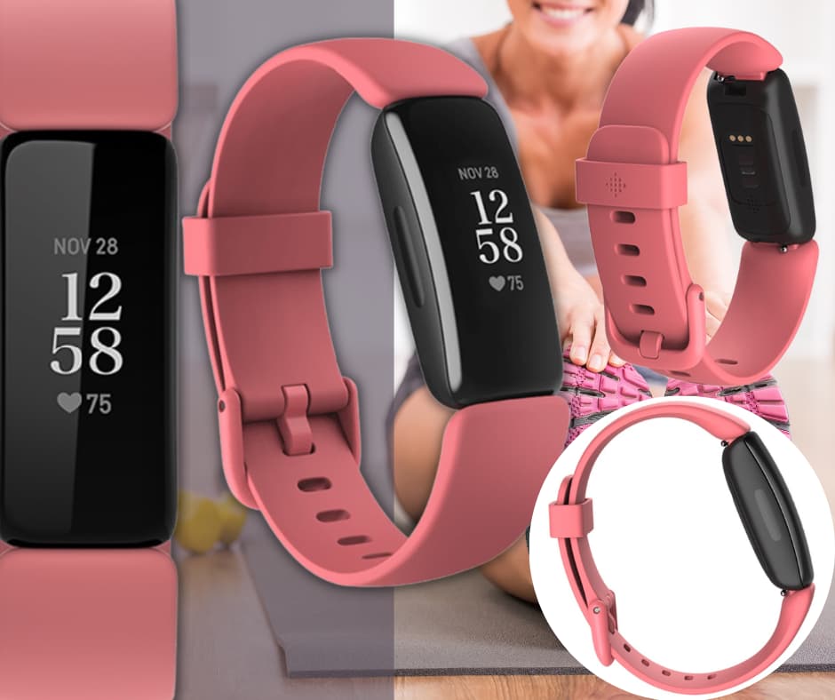 Fitbit Inspire 2 Fitness aktivitetsmåler Fitbit Inspire 2 Fitness Aktivitetsmåler for svømmer