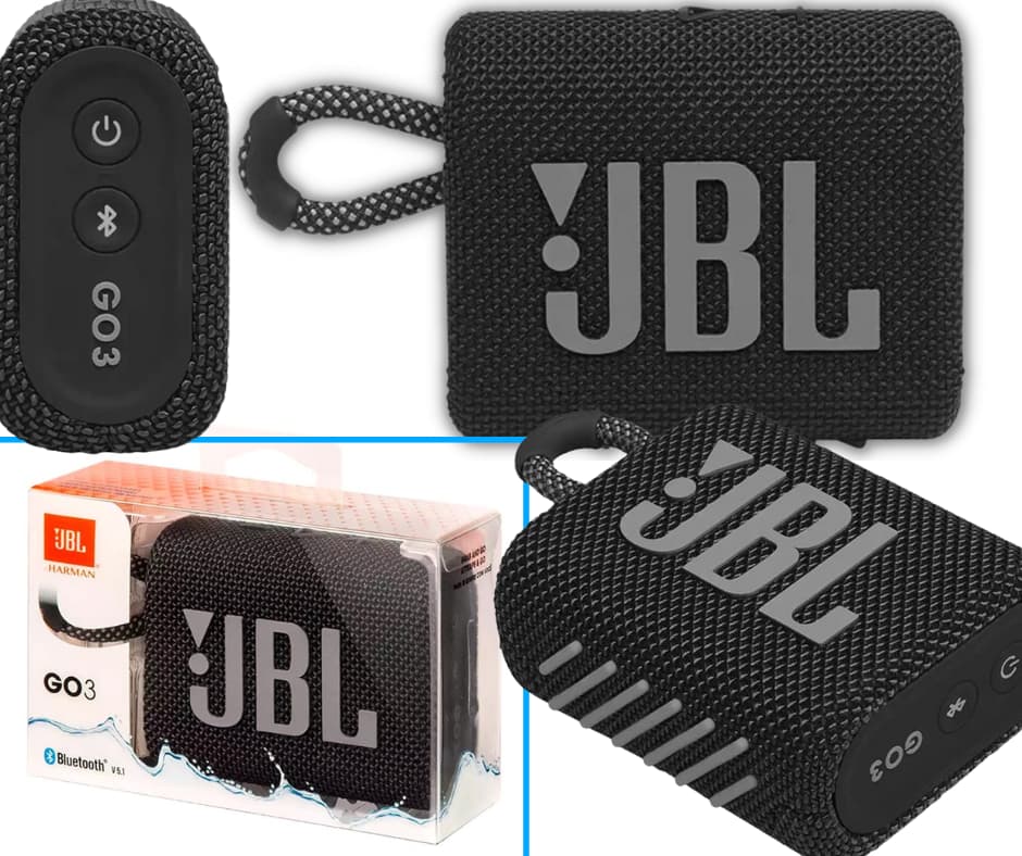 JBL Go 3 Bærbar Vanntett Bluetooth Høyttaler