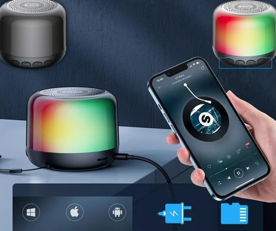Joyroom JR-ML03 Mini RGB Bluetooth Høyttaler