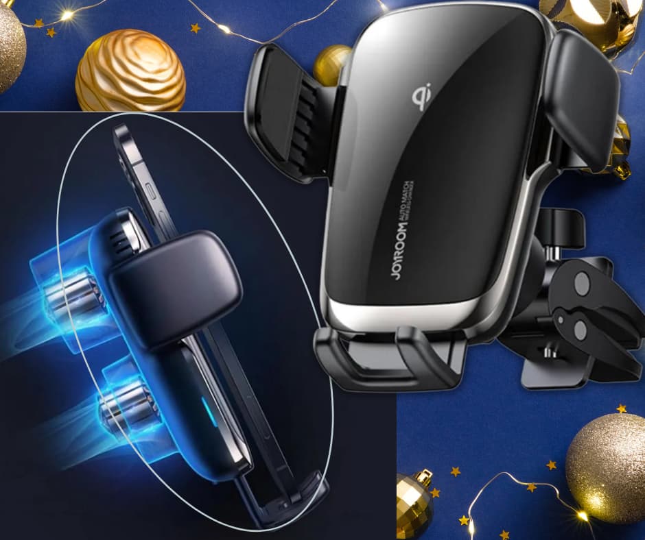Joyroom JR-ZS248 Bilholder med Trådløs Billader