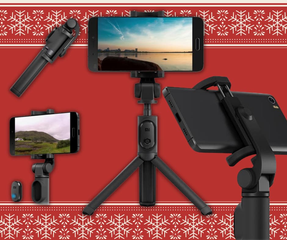 Xiaomi Mi Selfie-pinne Trefot med Bluetooth-fjernkontroll