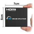 HDMI Splitter 1 x 2 - 3D, 4K Ultra HD - Svart