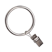 10 deler kraftige dusjforhengsringer med klips