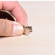 10 deler kraftige dusjforhengsringer med klips