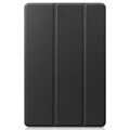 Tri-Fold Series Samsung Galaxy Tab S7/S8 Folio-etui - Svart