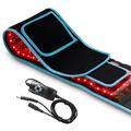 105 LED-lysbehandlingsbelte med 5 intensitetsinnstillinger - 660nm/850nm - svart / blå