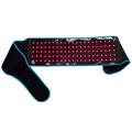 105 LED-lysbehandlingsbelte med 5 intensitetsinnstillinger - 660nm/850nm - svart / blå