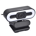 1080p Full HD Webkamera med Mikrofon og LED Fill Light A55