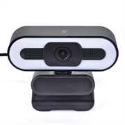 1080p Full HD Webkamera med Mikrofon og LED Fill Light A55