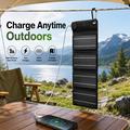 10W sammenleggbar solcellepanel-lader for camping og friluftsliv