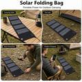 10W sammenleggbar solcellepanel-lader for camping og friluftsliv