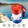 1100 GPH 12V nedsenkbar lensepumpe for båter, yachter og akvarier